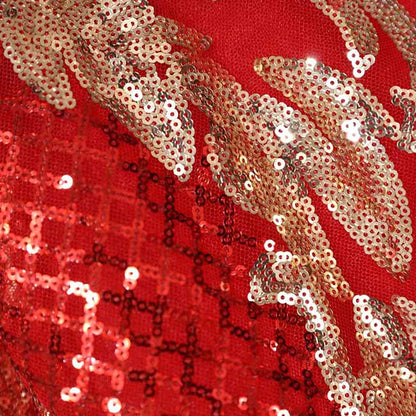Luxurious Sequins Off The Shoulder Princess Prom Ball Gowns