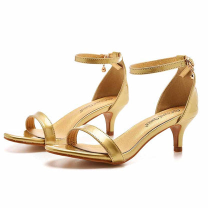 Ankle Strap Closure Sandal Shoes 1.97"