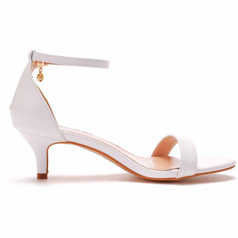 Ankle Strap Closure Sandal Shoes 1.97"