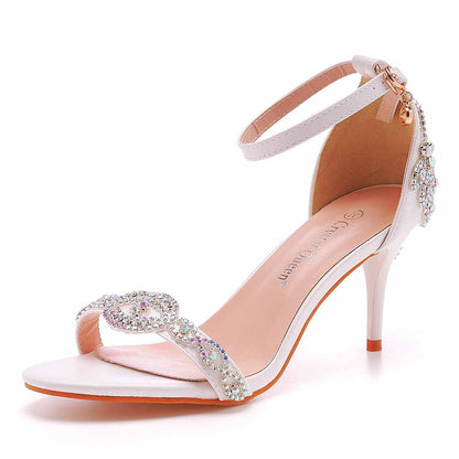 Open Toe Ankle Strap High Heel Dress Party Pump Sandals