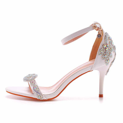 Open Toe Ankle Strap High Heel Dress Party Pump Sandals