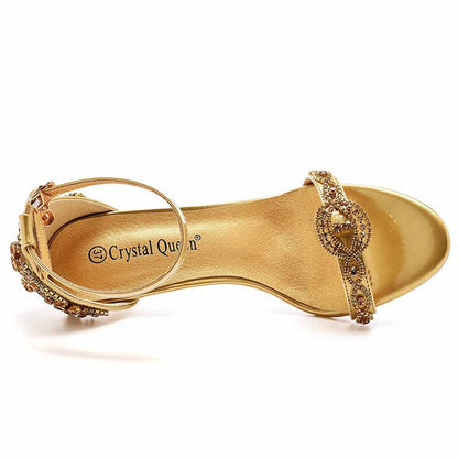 Open Toe Ankle Strap High Heel Dress Party Pump Sandals
