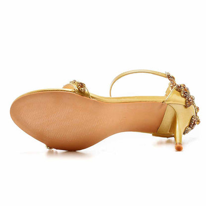 Open Toe Ankle Strap High Heel Dress Party Pump Sandals