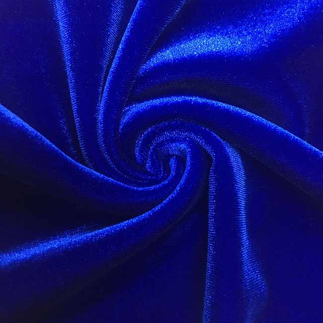 Royal Blue Velvet Pantsuit for Women | 2-Piece Wide-Leg Blazer Set