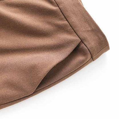 Wide-Leg Pantsuit One Button Formal Business Suit