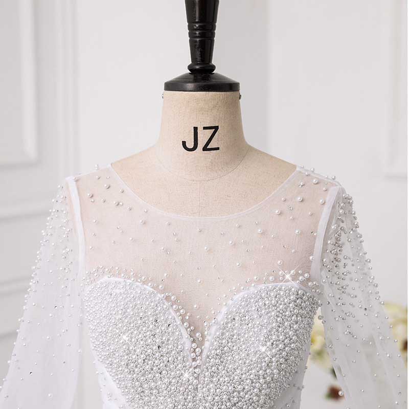 Sweetheart Wedding Dresses for Bride Tulle Bridal Gowns Fall / Winter Wedding