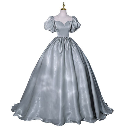Tulle Princess Ball Gown Quinceanera Prom Dress Birthday Party Gowns