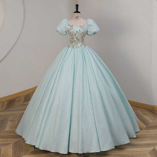Light Blue Ball Gown Dress Sweet 16 Ball Gown Quinceanera Dress