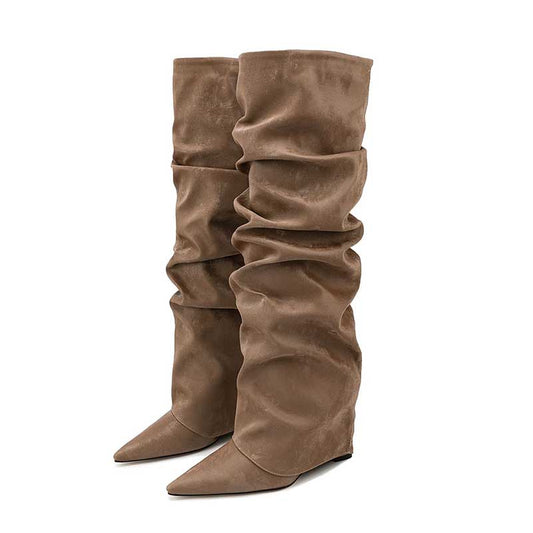 Women's Over-The-Knee Boots | 3.94" Wedge Heel & Comfort Fit