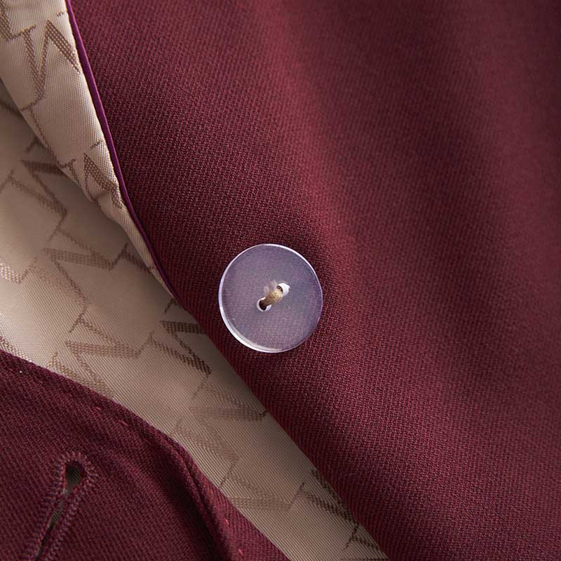 Women's Double-Breasted Pantsuit | Straight-Leg Blazer & Trousers