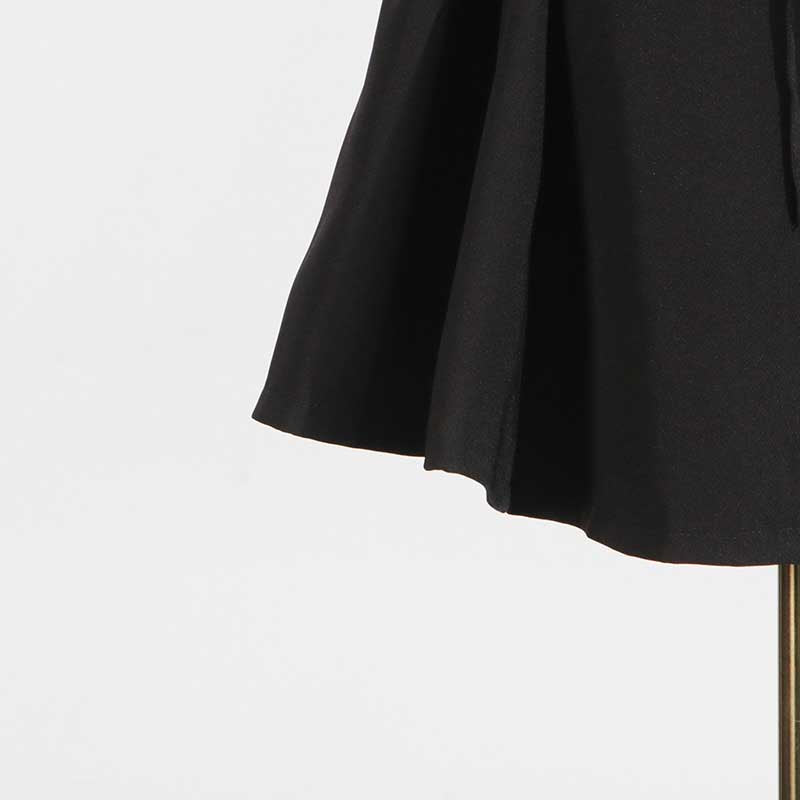 Strapless Mini Dress A Line Lace-Up Short Dress