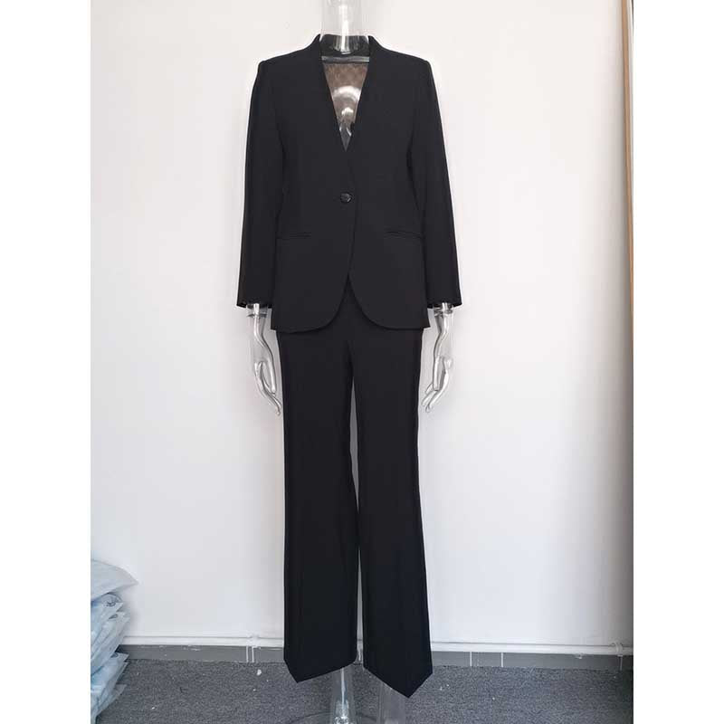 Bridal Wide-Leg Pantsuit 3-Piece Set | Vest & Blazer for Women