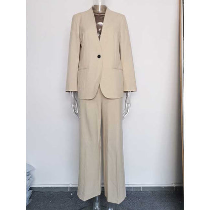 Bridal Wide-Leg Pantsuit 3-Piece Set | Vest & Blazer for Women