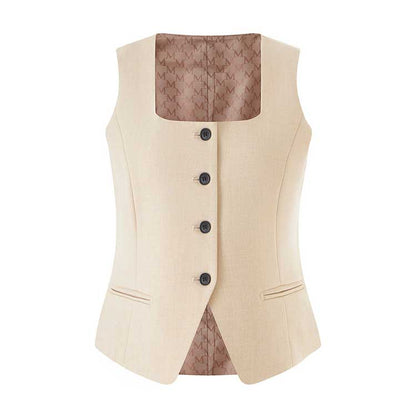 Bridal Wide-Leg Pantsuit 3-Piece Set | Vest & Blazer for Women