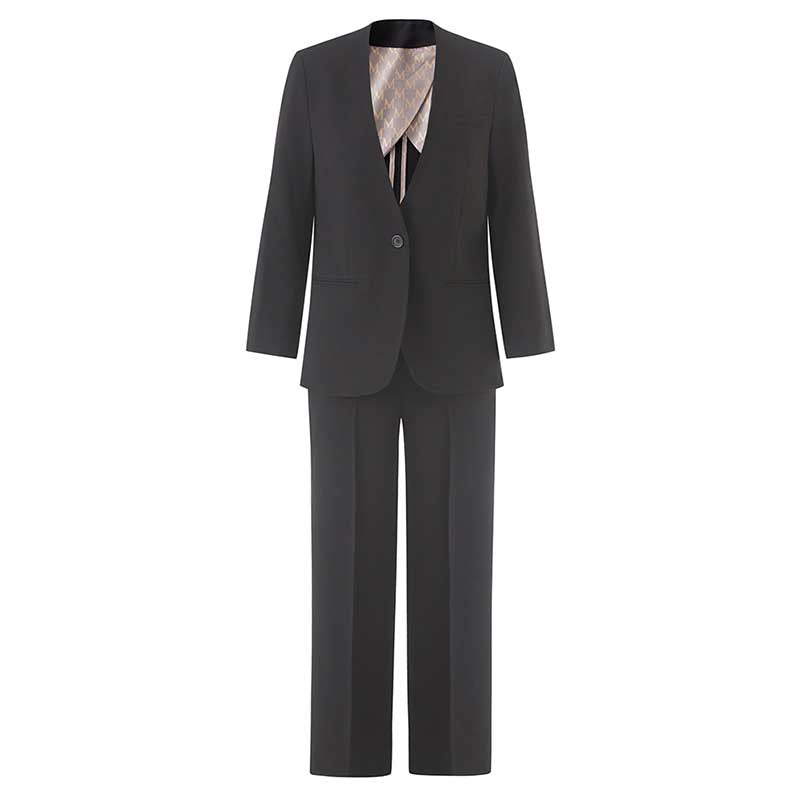 Bridal Wide-Leg Pantsuit 3-Piece Set | Vest & Blazer for Women
