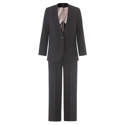 Bridal Wide-Leg Pantsuit 3-Piece Set | Vest & Blazer for Women
