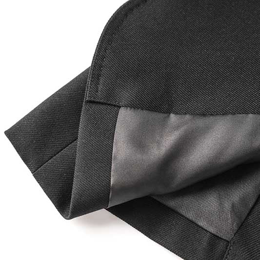 Women’s Black One-Button Blazer Pantsuit | Tailored Formal Wear