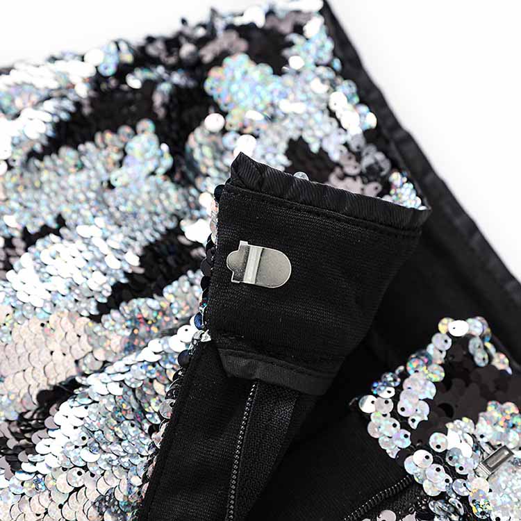 Multicolor Sequinted Slim Fit Pantsuit Stage Performance Event Suit