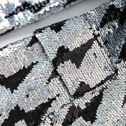 Multicolor Sequinted Slim Fit Pantsuit Stage Performance Event Suit