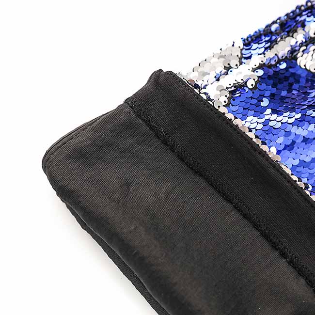 Blue Slim Fit Pantsuit Sequin Stage Performance Formal Event Suit