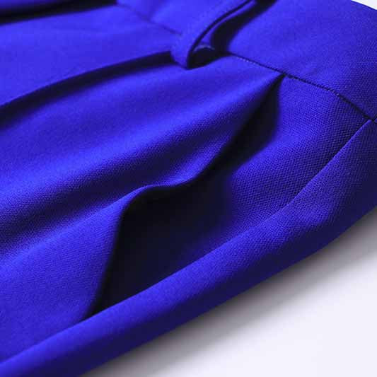 Women's One Button Blazer and Flare Pants Set – Chic Two Piece Fashion Suit