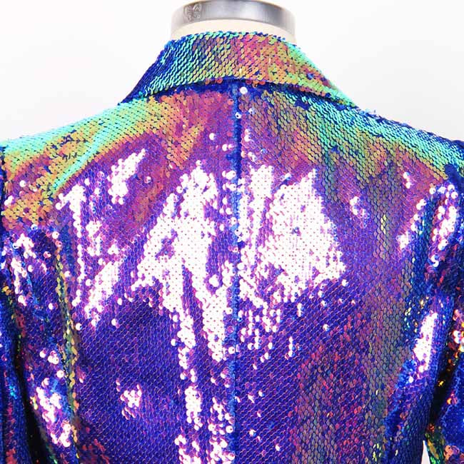 Women's Sequin Blazer Coat – Dazzling Shine for Party, Evening & Cocktail