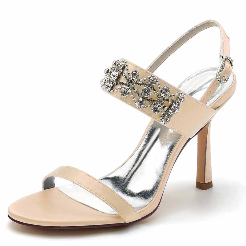 Women's Open Toe Kitten Heel Sandals 3.74" Dress Shoes