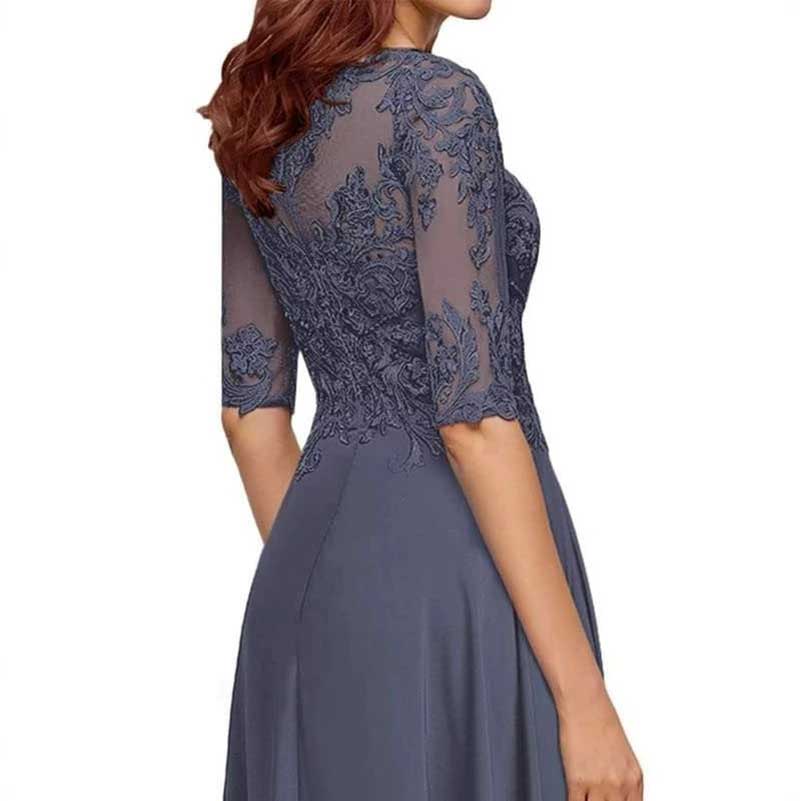 Lace Mother of The Bride Dresses 3/4 Sleeves Event Dresses
