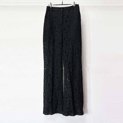 One Button Pantsuit Lace Wedding Sut Slim Fit Formal Set
