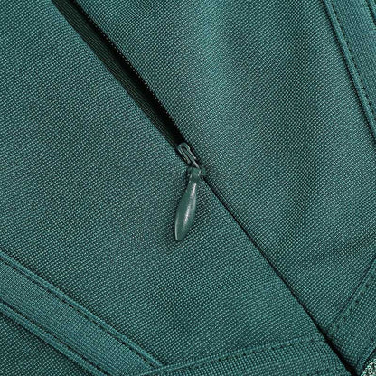 Emerald Green Halter Strap Maxi Dress Ball Prom Dress
