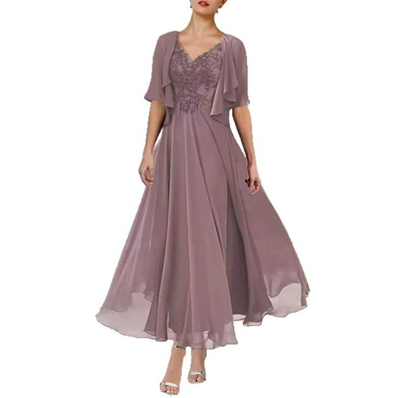 Mother of The Bride Outfit Wedding Guest Suit WIth Jacket