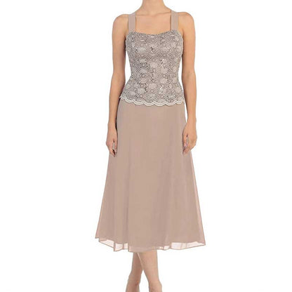 Long Sleeve Mother of The Bride Outfit Lace Jacket Wedding Skirt Suit