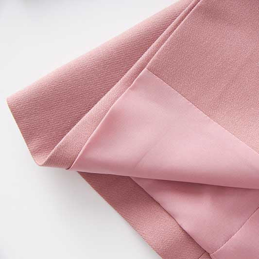 Women's Pink & Brown Pantsuit with Belt | Formal Event Suit