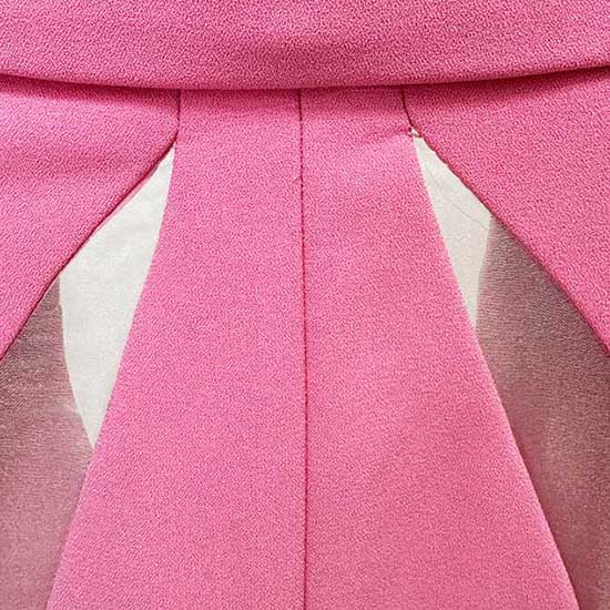 One Button Pantsuit Pink Formal Event Suit