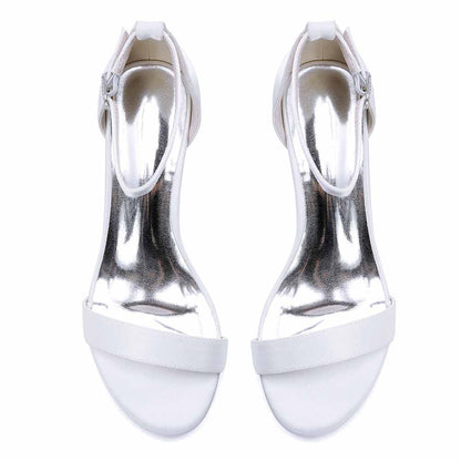 Chunky Heel Dress Shoes Classic Dress Sandals Wedding Prom Shoes