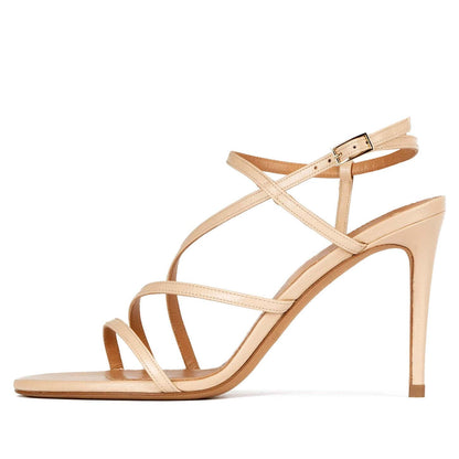 High Heeled Strappy Stiletto Sandals