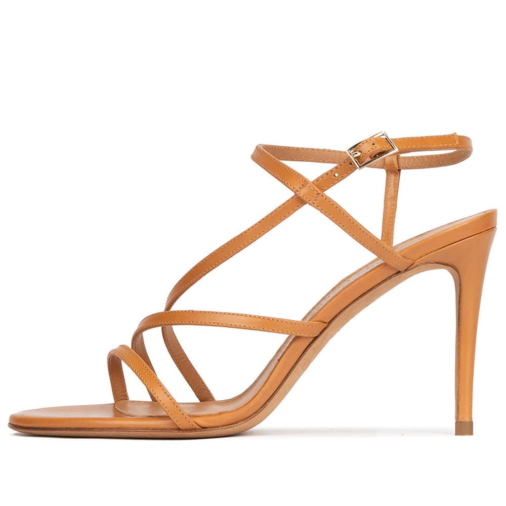 High Heeled Strappy Stiletto Sandals
