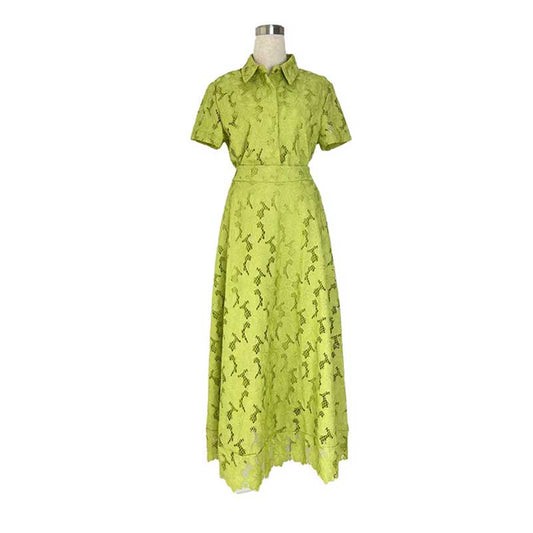 Women's Lace Long Skirt Suit