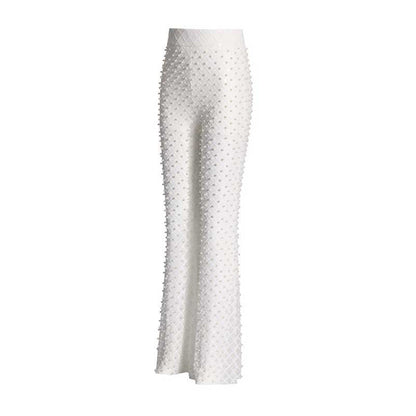 Wedding Suit Flower Pearls Detail Slim Fit Suit
