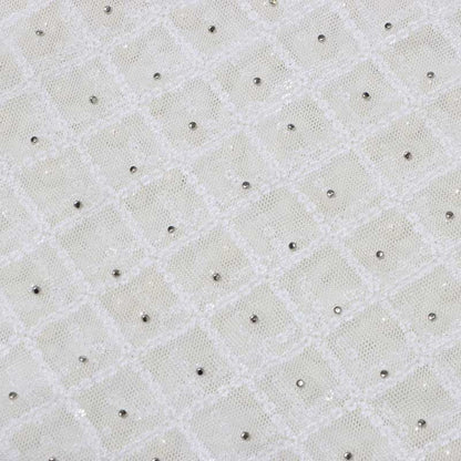 Wedding Suit Flower Pearls Detail Slim Fit Suit